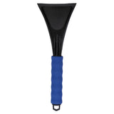 Maxbell Car SUV Winter Snow Ice Scraper Brush Shovel Removal Cleaning Tool Blue