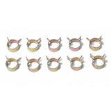 Maxbell 145x Fuel Line Hose Spring Clip Water Pipe Air Tube Fastener 6-20mm 11 Sizes
