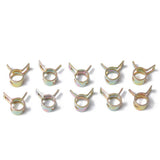 Maxbell 145x Fuel Line Hose Spring Clip Water Pipe Air Tube Fastener 6-20mm 11 Sizes