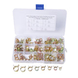 Maxbell 80pcs Fuel Line Spring Clip Water Pipe Air Fastener 6-15mm 8 Sizes Solid