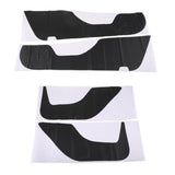 Max Maxb 4pcs Car Side Door Fender Edge Guard Sticker Paste For Honda Accord 14-17