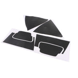 Max Maxb 6pcs Car Door Handle Sticker Paster Trim For Honda Vezel HRV 2016 2017 Black