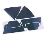 Max Maxb 6pcs Car Door Handle Sticker Paster Trim For Honda Vezel HRV 2016 2017 Blue
