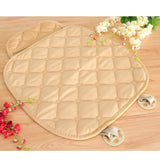 Maxbell Non-slip Car Seat Cushion Protector Chair Mat Pad for Car Office Home Beige