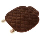 Maxbell Non-slip Car Seat Cushion Protector Chair Mat Pad for Car Office Home Brown