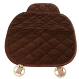 Maxbell Non-slip Car Seat Cushion Protector Chair Mat Pad for Car Office Home Brown