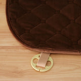 Maxbell Non-slip Car Seat Cushion Protector Chair Mat Pad for Car Office Home Brown
