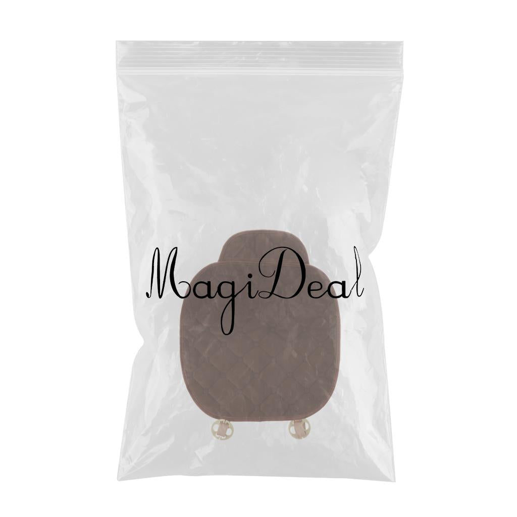 Maxbell Non-slip Car Seat Cushion Protector Chair Mat Pad for Car Office Home Brown