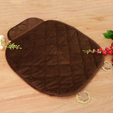 Maxbell Non-slip Car Seat Cushion Protector Chair Mat Pad for Car Office Home Brown