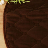 Maxbell Non-slip Car Seat Cushion Protector Chair Mat Pad for Car Office Home Brown