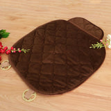 Maxbell Non-slip Car Seat Cushion Protector Chair Mat Pad for Car Office Home Brown