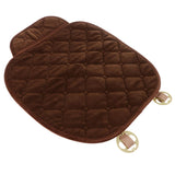 Maxbell Non-slip Car Seat Cushion Protector Chair Mat Pad for Car Office Home Brown