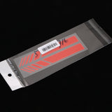 Max Maxb 2 Line Vinyl Car Rearview Mirror Stickers Auto Truck Home Decor Red