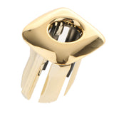 Max Maxb Door Window Pin Locking Knob Button Cover Trim for BMW 5 Series F10 F18 Gold