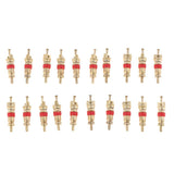 Max Maxb 102Pcs Tire Valve Stem Core Part Dual /Single Head Valve Core Remover Set