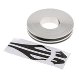 Max Maxb Brooches Stripe Tape Vinyl Decal Car Stickers Steamline Dual Line Black