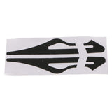 Max Maxb Brooches Stripe Tape Vinyl Decal Car Stickers Steamline Dual Line Black