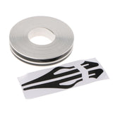Max Maxb Brooches Stripe Tape Vinyl Decal Car Stickers Steamline Dual Line Black