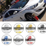 Max Maxb Brooches Stripe Tape Vinyl Decal Car Stickers Steamline Dual Line Blue