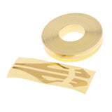 Max Maxb Brooches Stripe Tape Vinyl Decal Car Stickers Steamline Dual Line Golden
