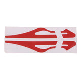 Max Maxb Brooches Stripe Tape Vinyl Decal Car Stickers Steamline Dual Line Red