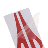 Max Maxb Brooches Stripe Tape Vinyl Decal Car Stickers Steamline Dual Line Red
