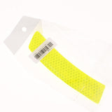 Max Maxb 2 Pieces Car Wheel Rim Eyebrows Reflective Sticker Decor Warning Sign Yellow