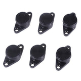Maxbell 6 Pieces 33mm Diesel Swirl Flap Repair Kits for BMW E90 E91 320d 325d Black