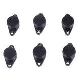 Maxbell 6 Pieces 33mm Diesel Swirl Flap Repair Kits for BMW E90 E91 320d 325d Black