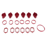 Max 6 Pieces 33mm Diesel Swirl Flap Repair Kits for BMW E90 E91 320d 325d Red