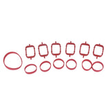 Max 6 Pieces 33mm Diesel Swirl Flap Repair Kits for BMW E90 E91 320d 325d Red