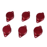 Max 6 Pieces 33mm Diesel Swirl Flap Repair Kits for BMW E90 E91 320d 325d Red