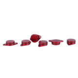Max 6 Pieces 33mm Diesel Swirl Flap Repair Kits for BMW E90 E91 320d 325d Red