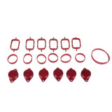 Max 6 Pieces 33mm Diesel Swirl Flap Repair Kits for BMW E90 E91 320d 325d Red