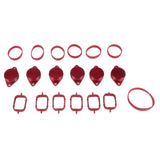 Max 6 Pieces 33mm Diesel Swirl Flap Repair Kits for BMW E90 E91 320d 325d Red