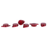 Max 6 Pieces 33mm Diesel Swirl Flap Repair Kits for BMW E90 E91 320d 325d Red