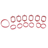 Max 6 Pieces 33mm Diesel Swirl Flap Repair Kits for BMW E90 E91 320d 325d Red