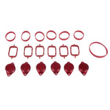 Max 6 Pieces 33mm Diesel Swirl Flap Repair Kits for BMW E90 E91 320d 325d Red