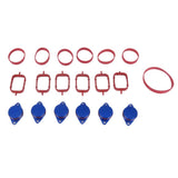 Max 6 Pieces 33mm Diesel Swirl Flap Repair Kits for BMW E90 E91 320d 325d Blue