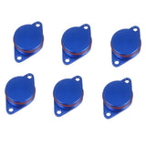 Max 6 Pieces 33mm Diesel Swirl Flap Repair Kits for BMW E90 E91 320d 325d Blue
