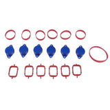 Max 6 Pieces 33mm Diesel Swirl Flap Repair Kits for BMW E90 E91 320d 325d Blue