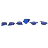 Max 6 Pieces 33mm Diesel Swirl Flap Repair Kits for BMW E90 E91 320d 325d Blue