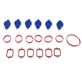 Max 6 Pieces 33mm Diesel Swirl Flap Repair Kits for BMW E90 E91 320d 325d Blue