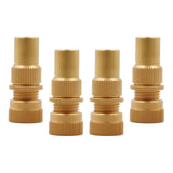 Max 4x 4WD Universal Brass Adjustable Automatic Tyre Tire Deflators Set 6-30 PSI