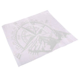 Max Auto Car Truck Boat Exterior Body Windshield Reflective Sticker Decal White