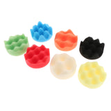 Max 7Pcs Buffing Polishing Sponge Pads Kit For Car Polisher Buffer 75x30mm