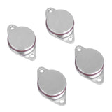 Maxbell 4pcs 33mm Swirl Blanks Flaps Repair Delete Kit with Intake Gaskets for BMW