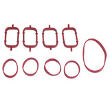 Maxbell 4pcs 33mm Swirl Blanks Flaps Repair Delete Kit with Intake Gaskets for BMW
