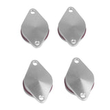 Maxbell 4pcs 33mm Swirl Blanks Flaps Repair Delete Kit with Intake Gaskets for BMW