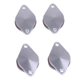 Max Maxb 4X33mm for BMW Diesel Swirl Flap Blank Repair 320d 330d 520d 525d 530d Silver